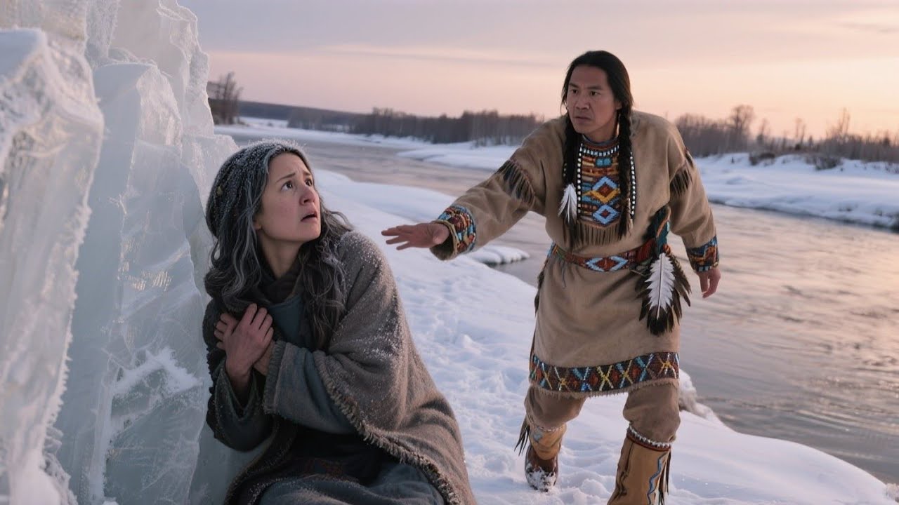 A Widow Left in Ice, Tradition Demanding Her Fate—Until the Lakota Chief Intervened