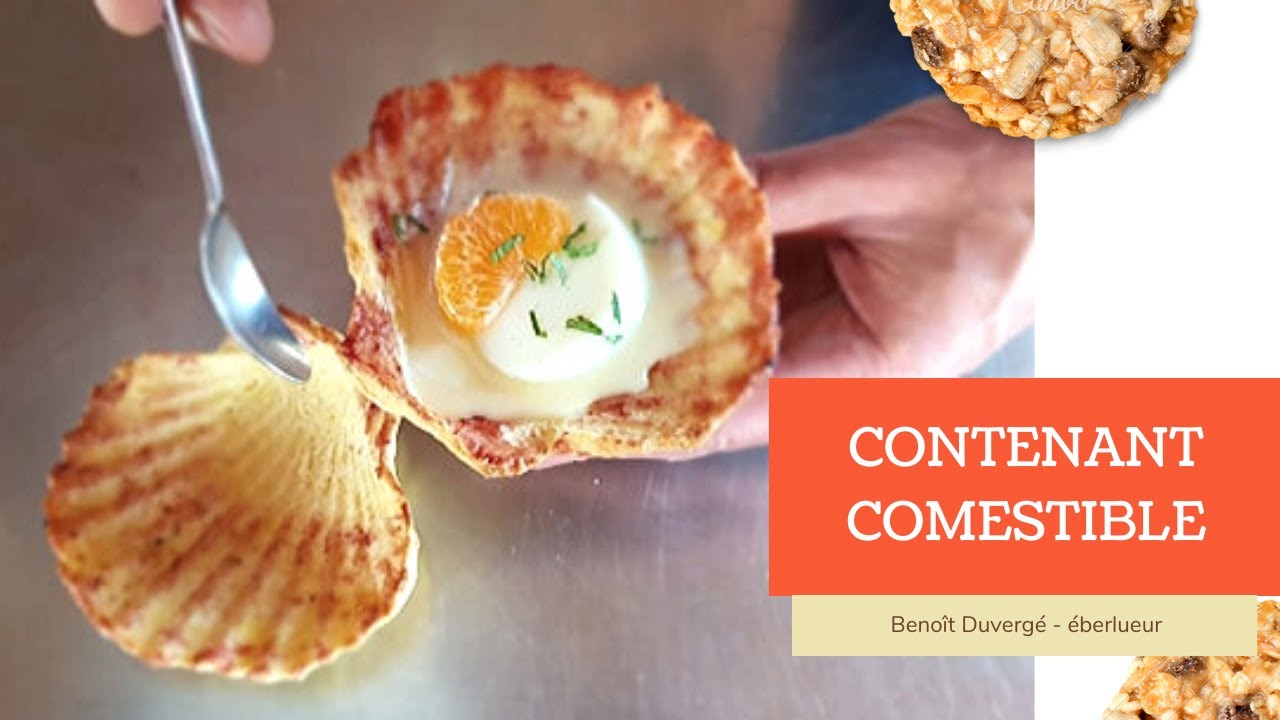 Contenant Comestible