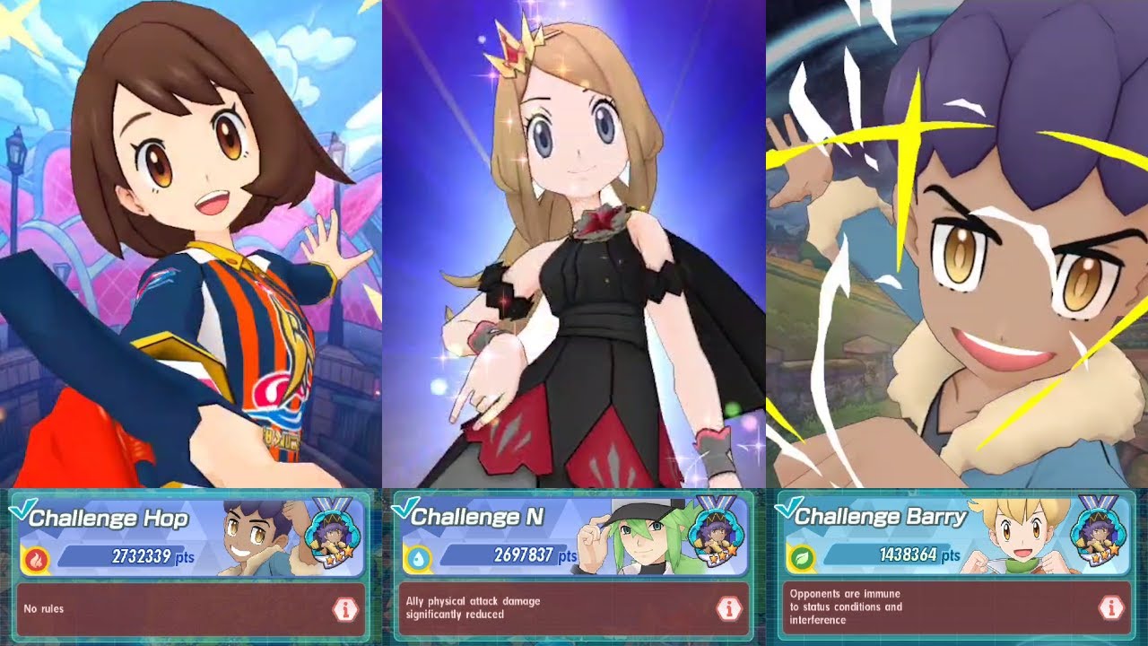 Getting 6.6m points in the Galar Variety Super Sparring [Pokémon Masters EX]