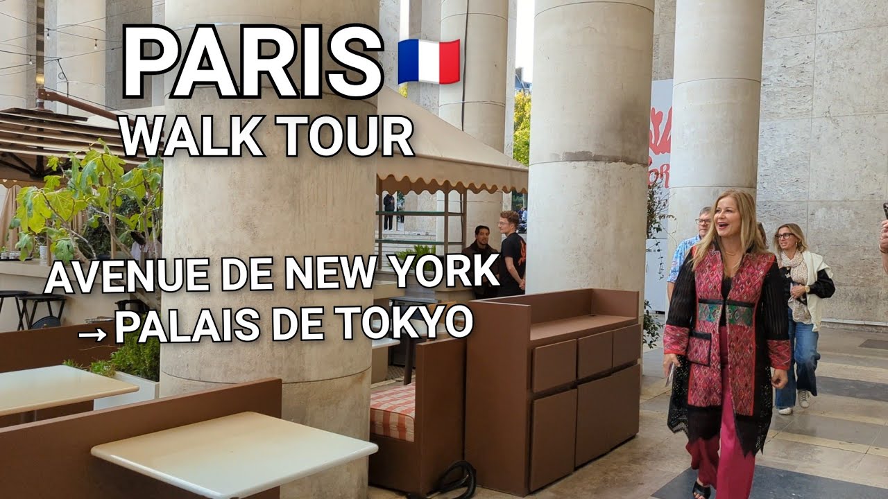 Paris 🇨🇵 Av. New-York & Palais de Tokyo - Walking Tour 