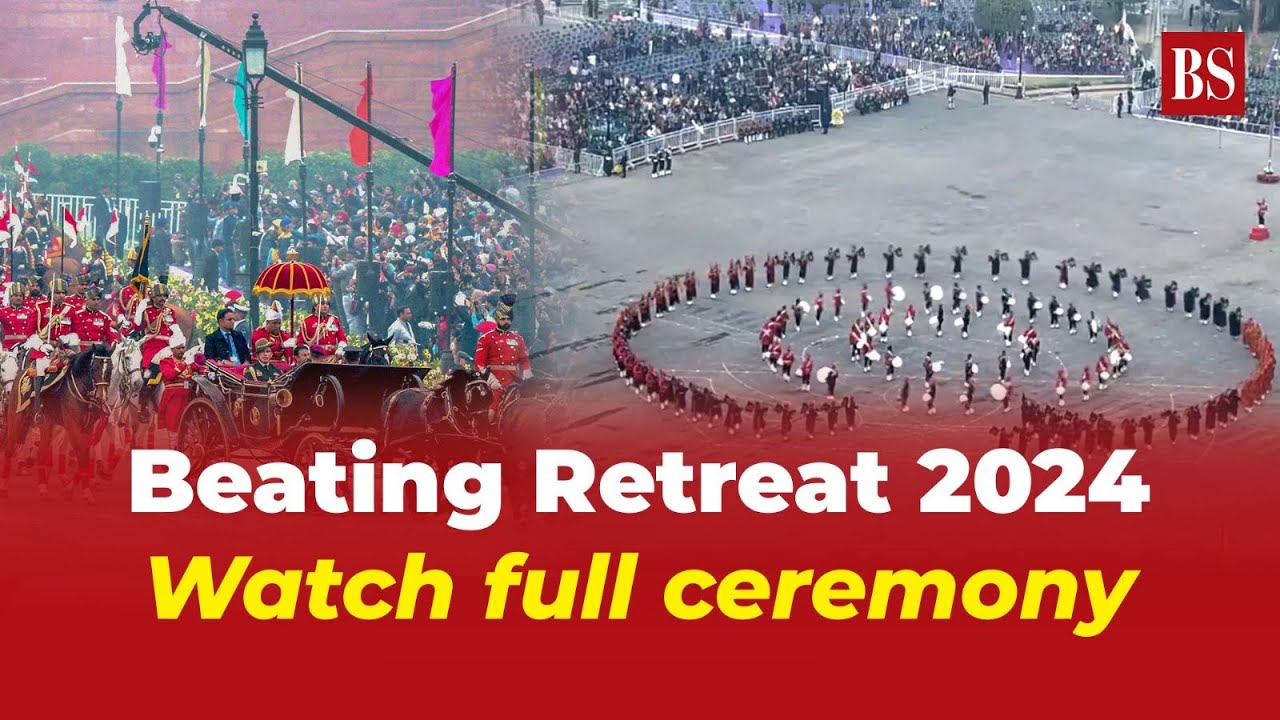 Watch | Beating Retreat Ceremony 2024 | Full Video