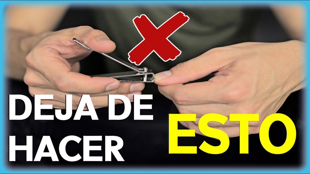 DEJA DE CORTARTE LAS UÑAS DE ESTA MANERA