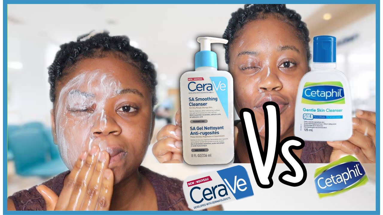 CERAVE Vs CETAPHIL facial cleanser Review || which is better?