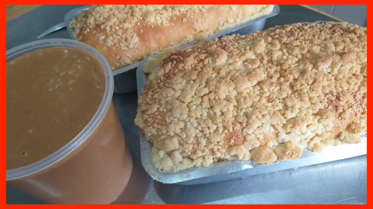 Cuca pão recheado com doce de leite -Receita da vó marli.
