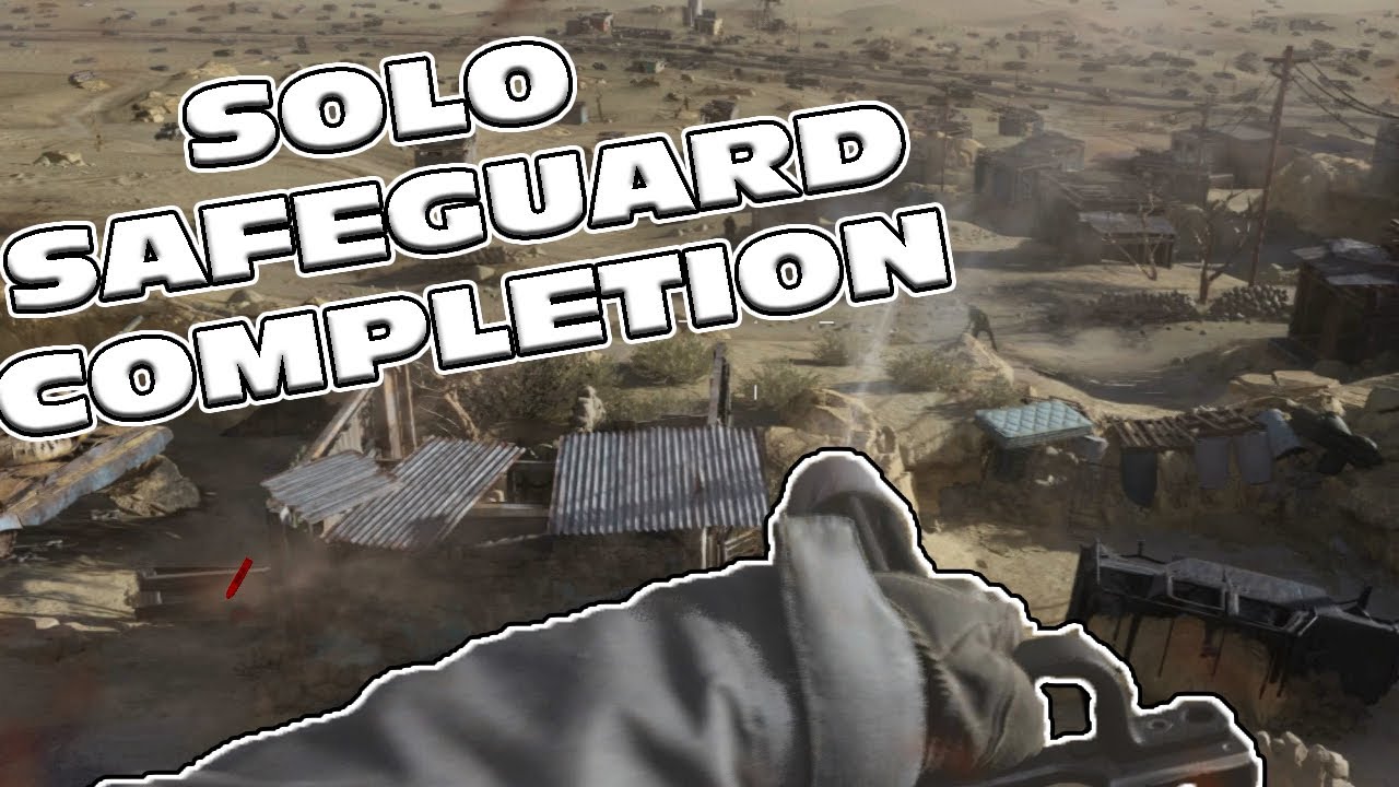 SOLO Safeguard Completion! World Record Attempts?! Modern Warfare Safeguard