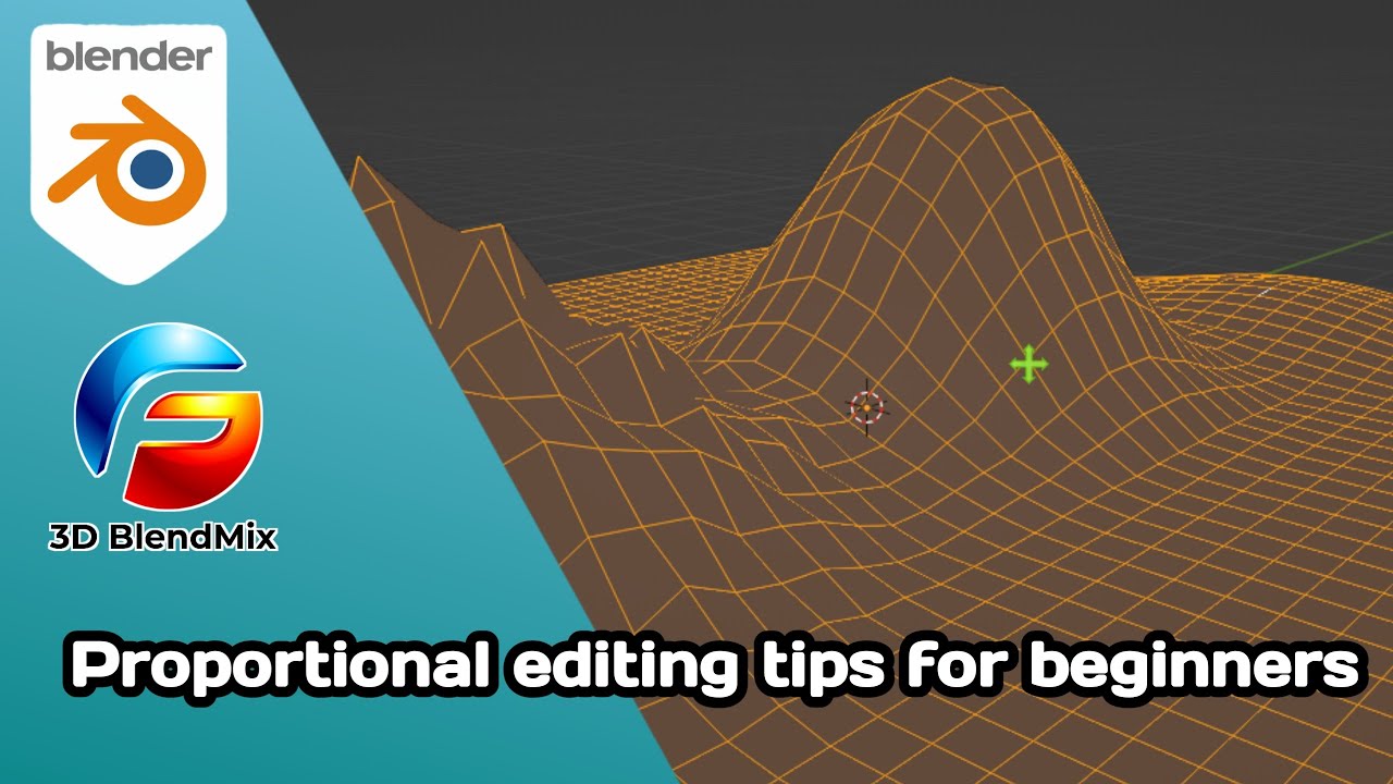 Mastering PROPORTIONAL Editing in Blender Now