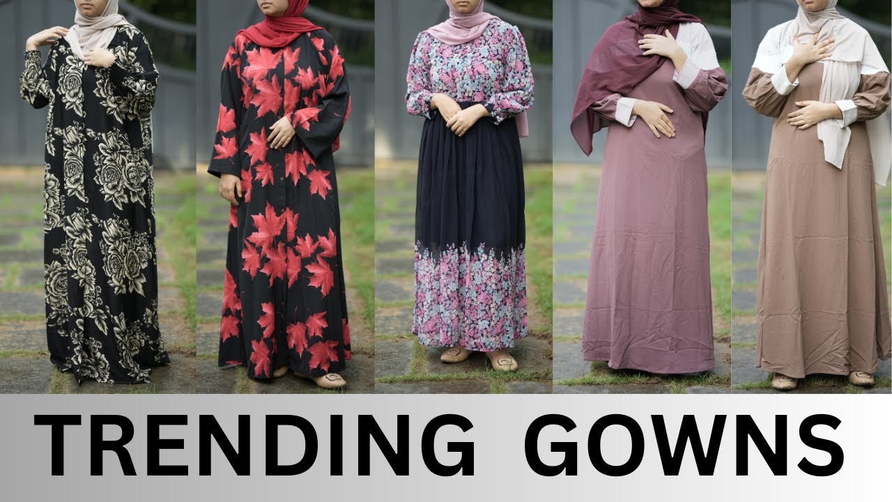 Trending Modest Abaya/Maxi dress /online Gown /Kerala/Hijab/Modest out fits/orbiz collection