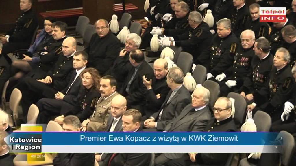 Premier Ewa Kopacz z wizytą w KWK Ziemowit
