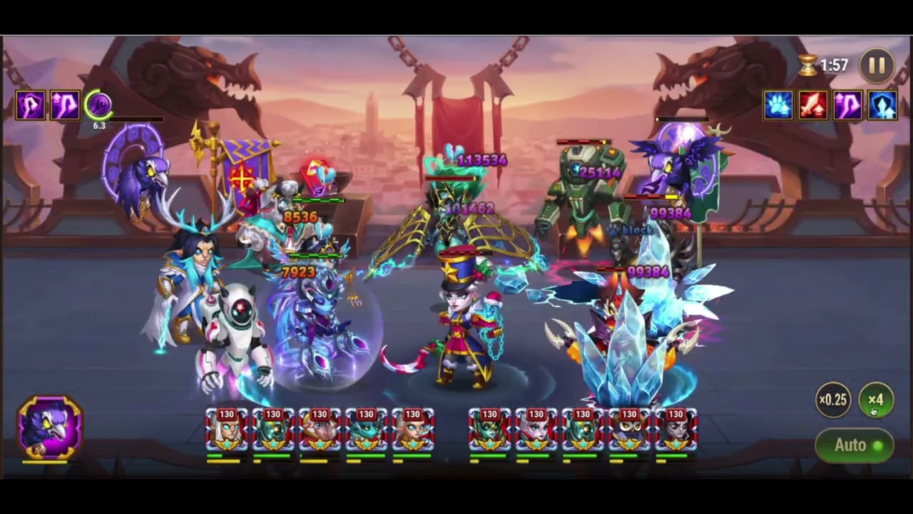 [Battle Showcase]Electra-Cascade-Fluffy-Orion-Augus in AOC (Part 3)