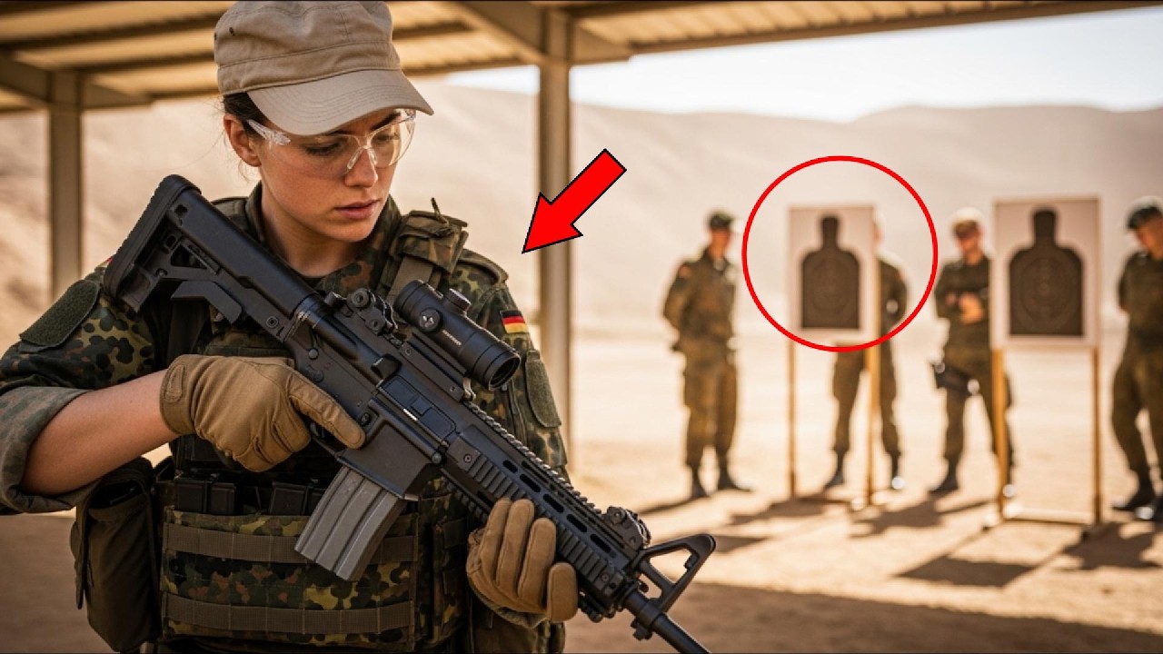 Sie Justierte Nur Das Gewehr &ndash; Dann Verstummte Der Schie&szlig;stand