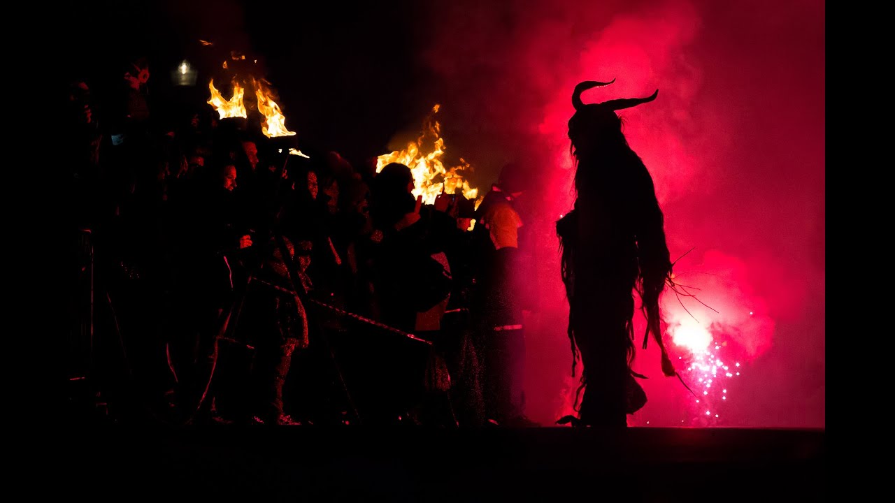 Sfilata dei  krampus Pontebba 8 dicembre 2015  (F.V.G.)