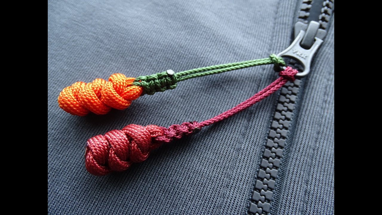 How to Make a Snake Knot Paracord Zipper Pull by CBYS Paracord and More-DIY