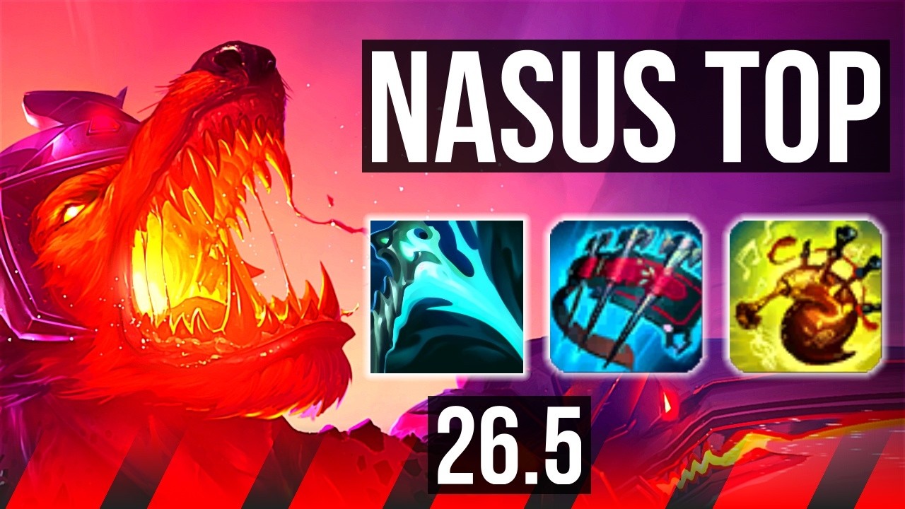 NASUS vs MORDEKAISER (TOP) | EUW Master | 26.5