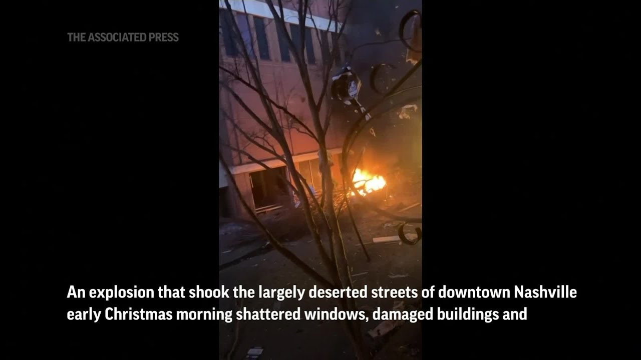 US TN Explosion Nashville Aftermath (CR) AP