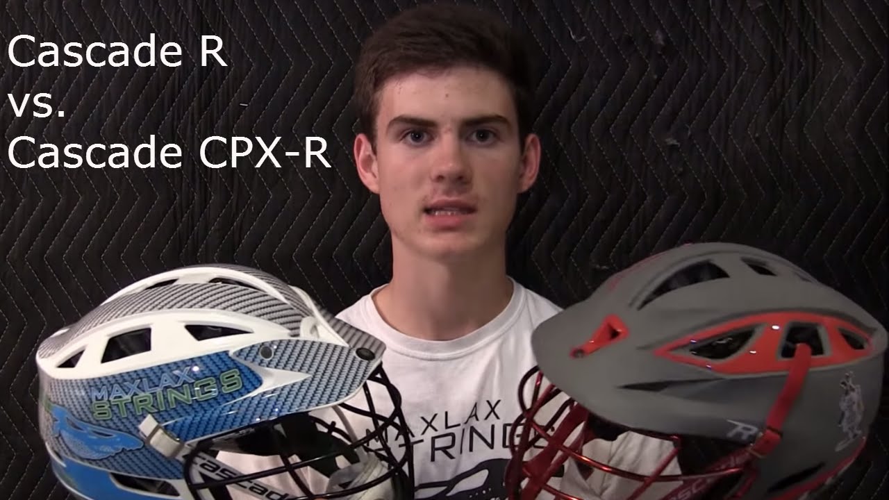 Cascade CPXR vs. Cascade R | Lacrosse Helmet Comparison