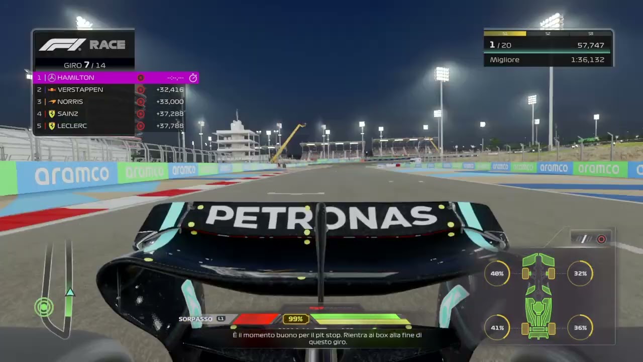F1® 24 GRAN PREMIO DEL BAHREIN CON LA MERCEDES