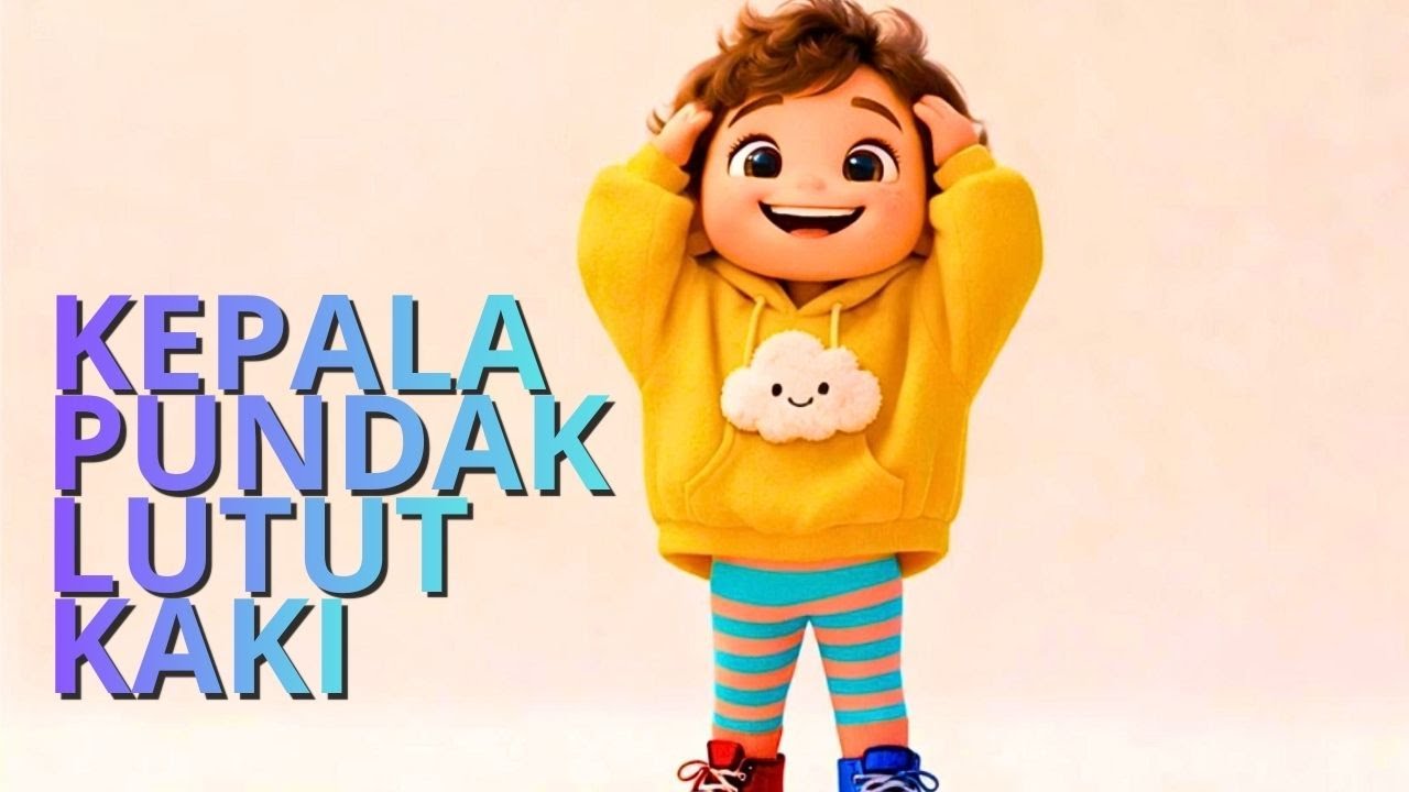 KEPALA PUNDAK LUTUT KAKI | lagu anak indonesia