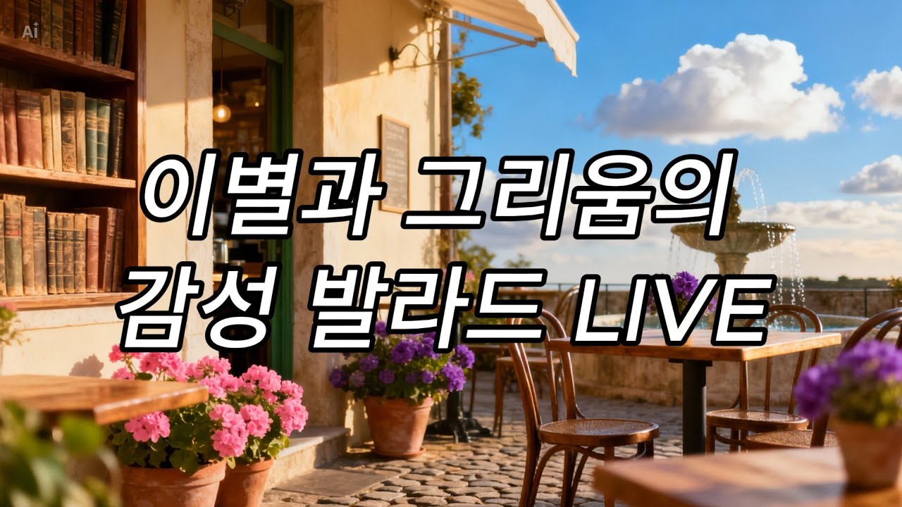 이별과 그리움의 감성 발라드 LIVE | 사랑은 끝나도 마음은 남아 | 11곡 연속재생