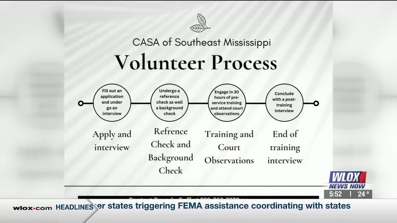 How to get involved with CASA of Southeast Mississippi