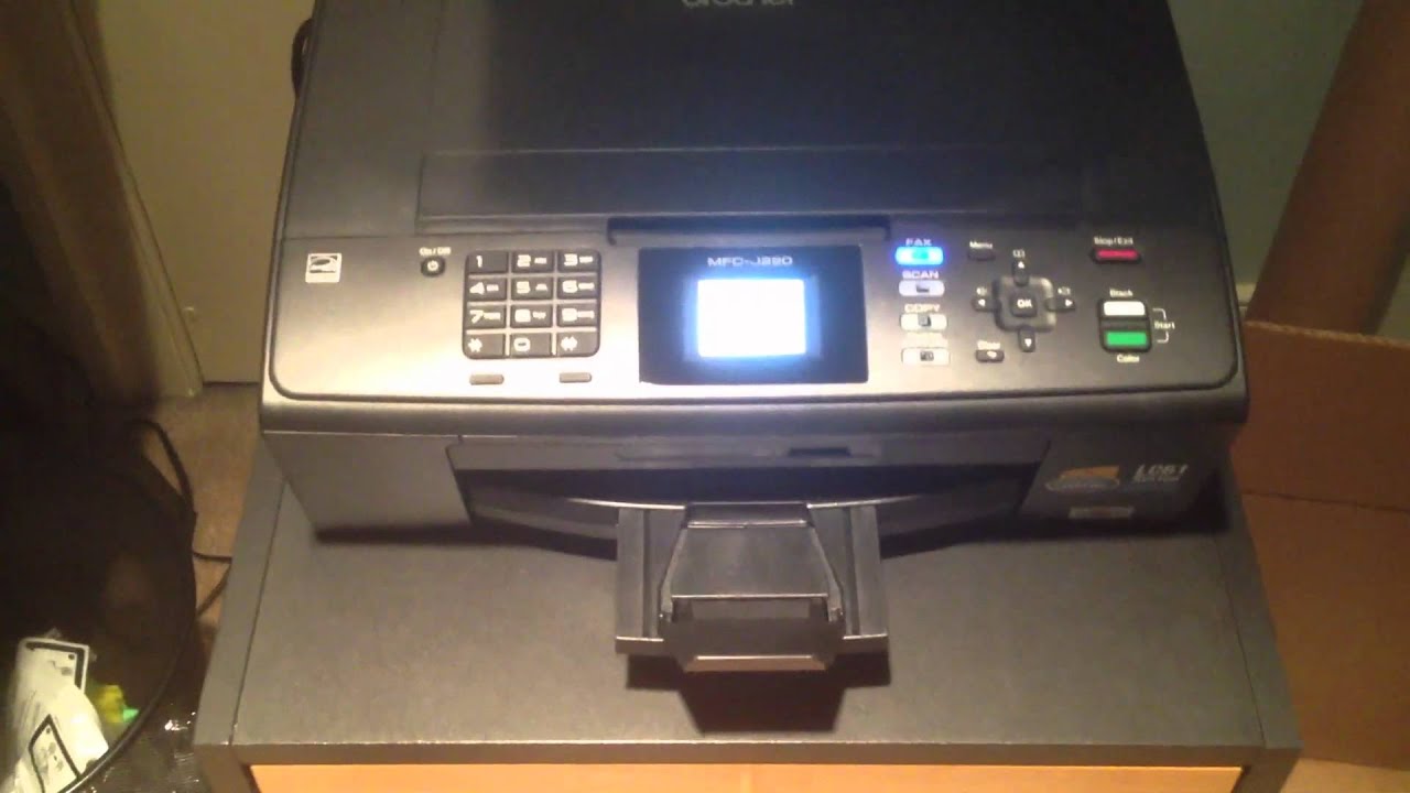 Brother MFC-J220 All-In-One Printer/Scanner/Copier/Fax