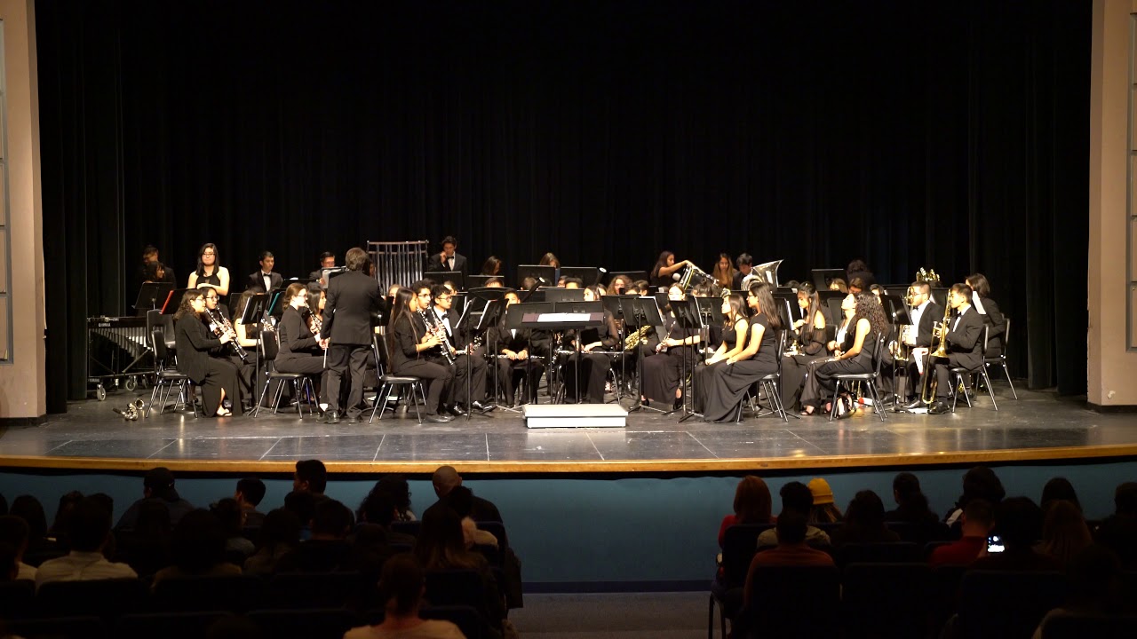 Olympian High School Wind Ensemble at the 2018 SCSBOA Festival