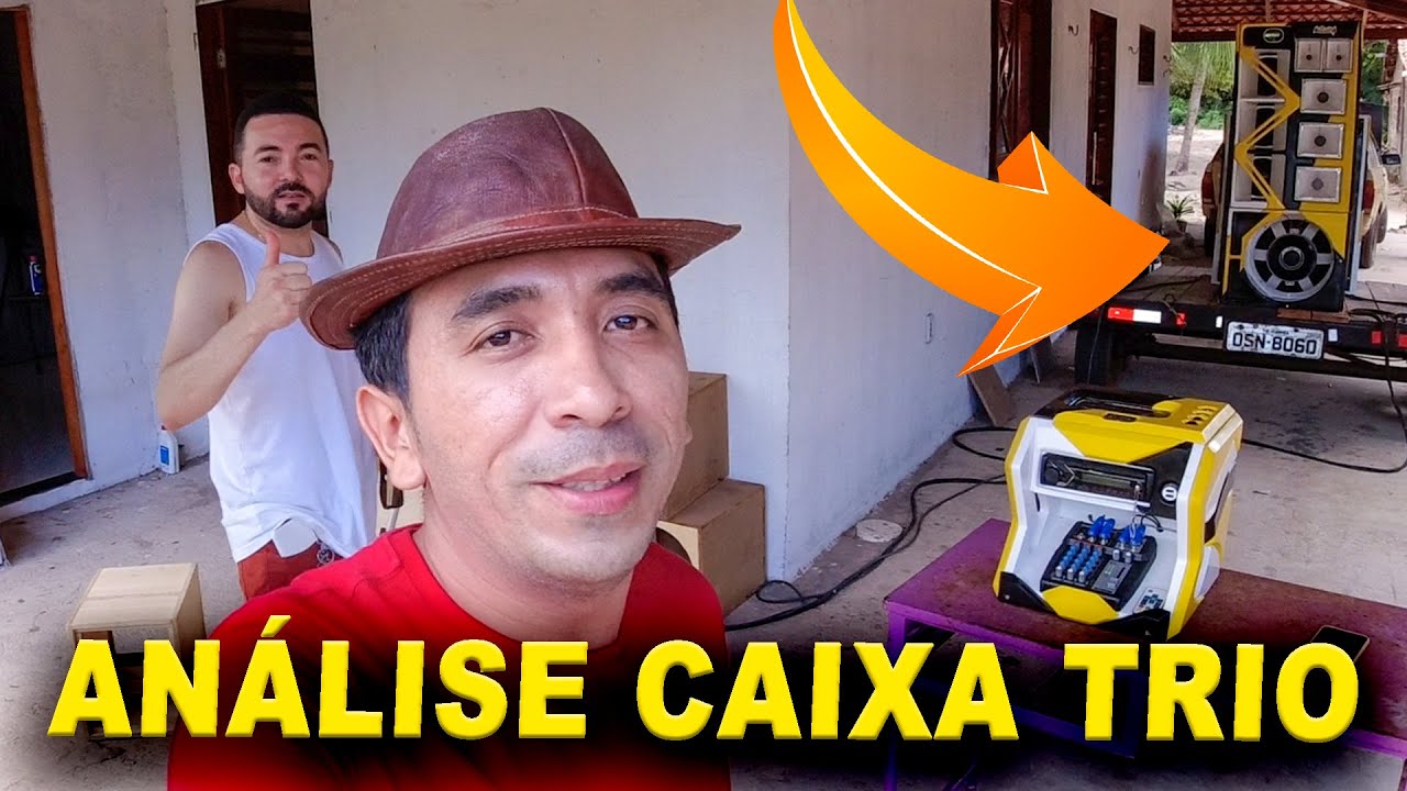 ANÁLISE CAIXA TRIO , GRAVE MÉDIO DRIVERS ARRANJO E CORNETAS / CHIKIM SOM