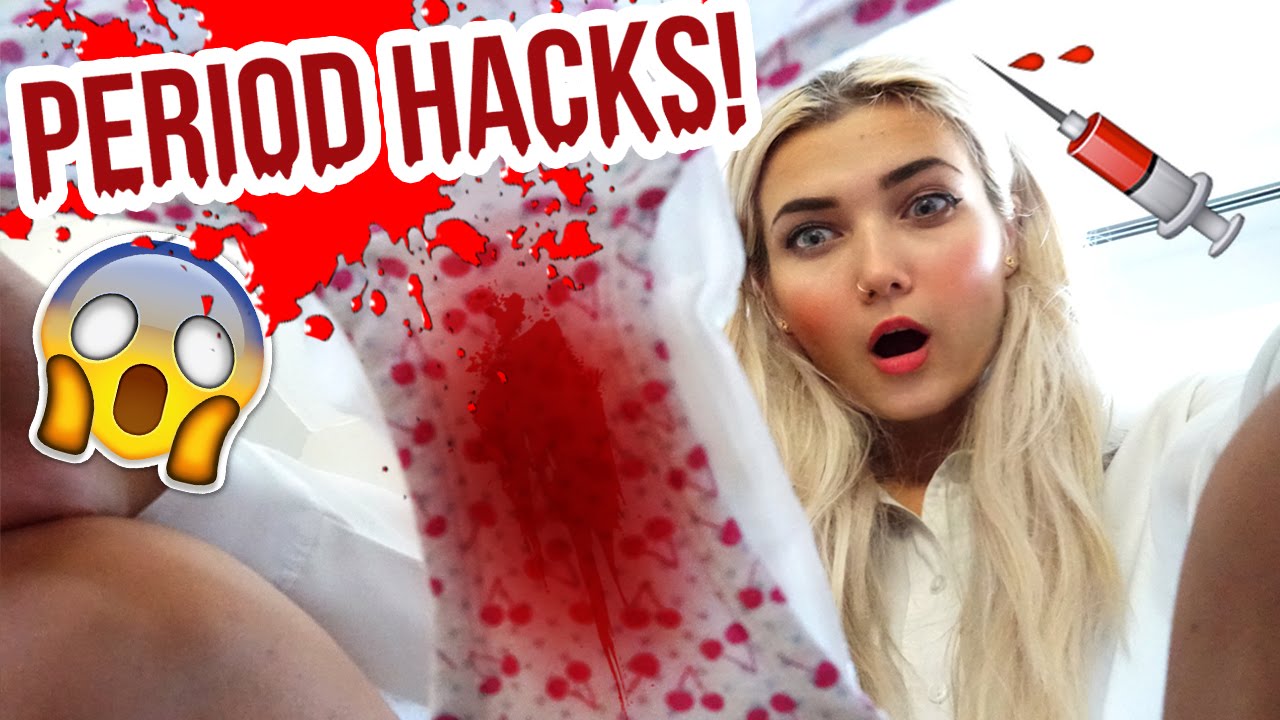Period LIFE HACKS All Girls NEED To Know! + MACBOOK GIVEAWAY