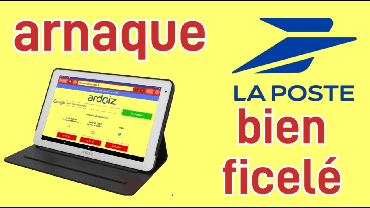 La tablette ardoiz de la poste  une arnaque qui cible les seniors.  #laposte #pourtoi #arnaque