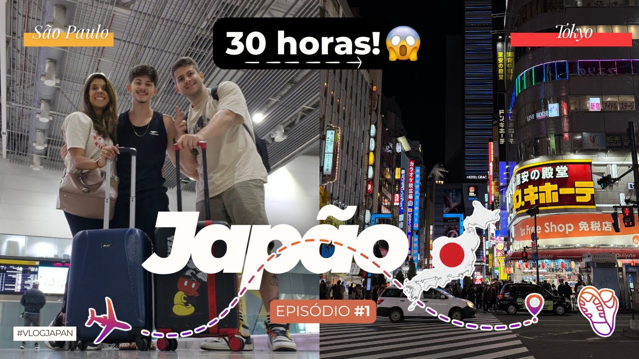 30 HORAS ATÉ O JAPÃO: O choque de realidade no primeiro dia (Konbini, Templo, Comida e Cansaço)