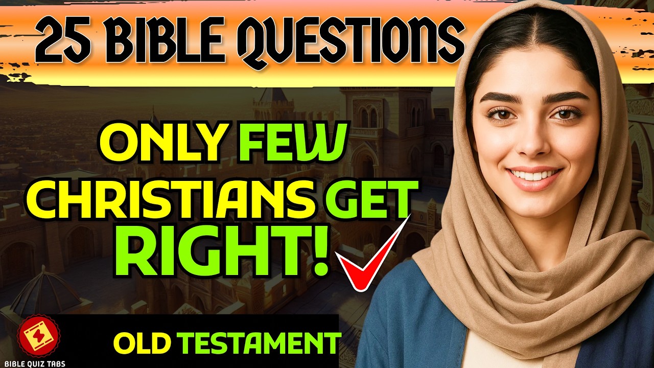 Только 2% пройдут этот тест по Ветхому Завету! Проверьте свои знания Библии! | Вкладки с викторин...