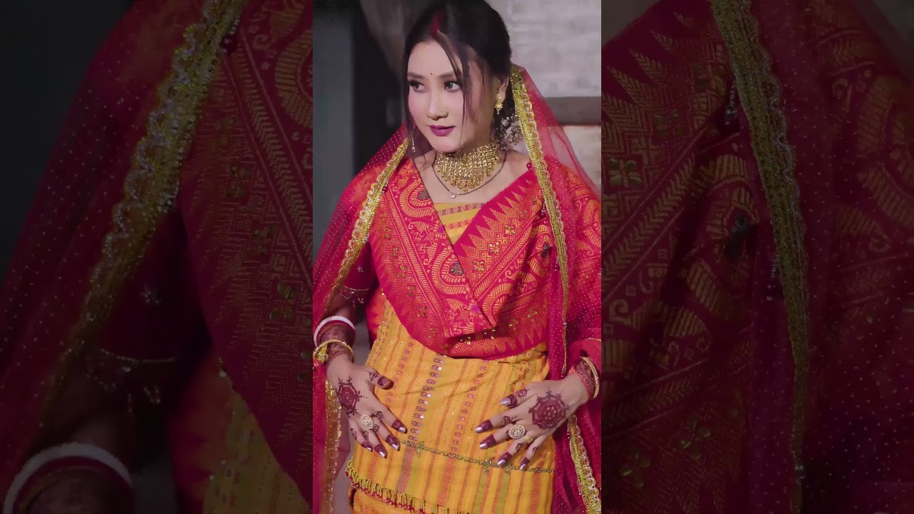 ❤️Costume design Dokhona , blouse and aronai by Dwimu Boro(myself)
