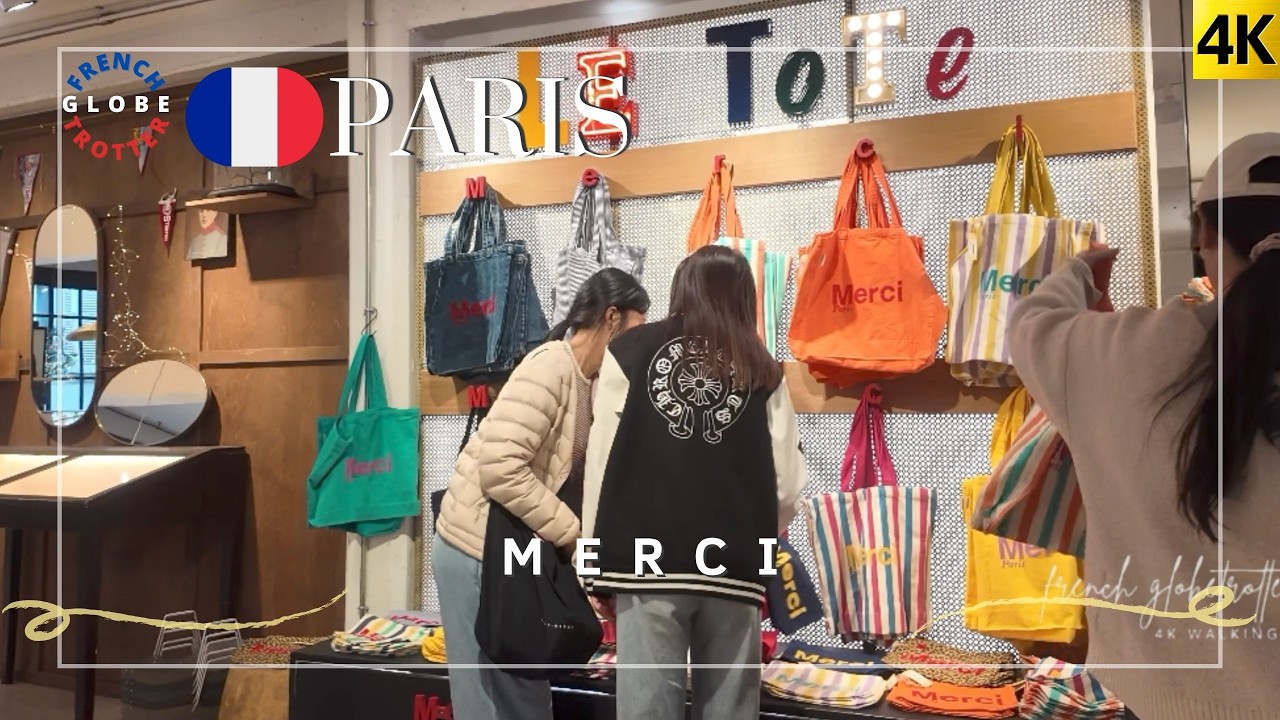 Paris 𝙈𝙀𝙍𝘾𝙄 Concept Store Spring 2026🇫🇷 Trendiest Shop in Marias Window Shopping Tour 4K