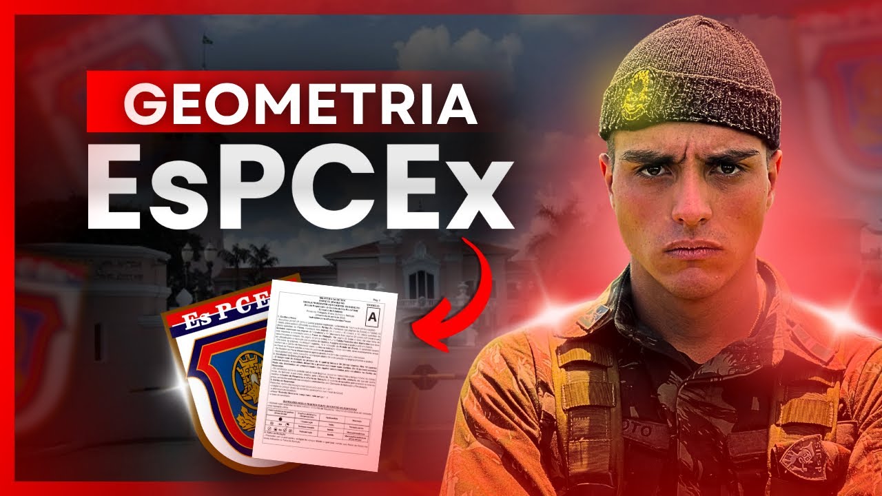 TODAS questões de GEOMETRIA da EsPCEx 2025! | Exercícios Matemática EsPCEx | Nicolas Lazaroto