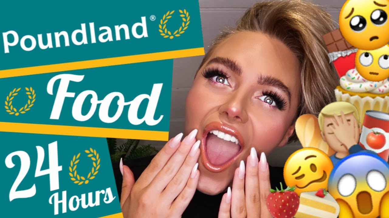 24 HOURS EATING ONLY POUNDLAND FOOD?!😱 | WAS IT A CHALLENGE?🥺 | Oliver James Life