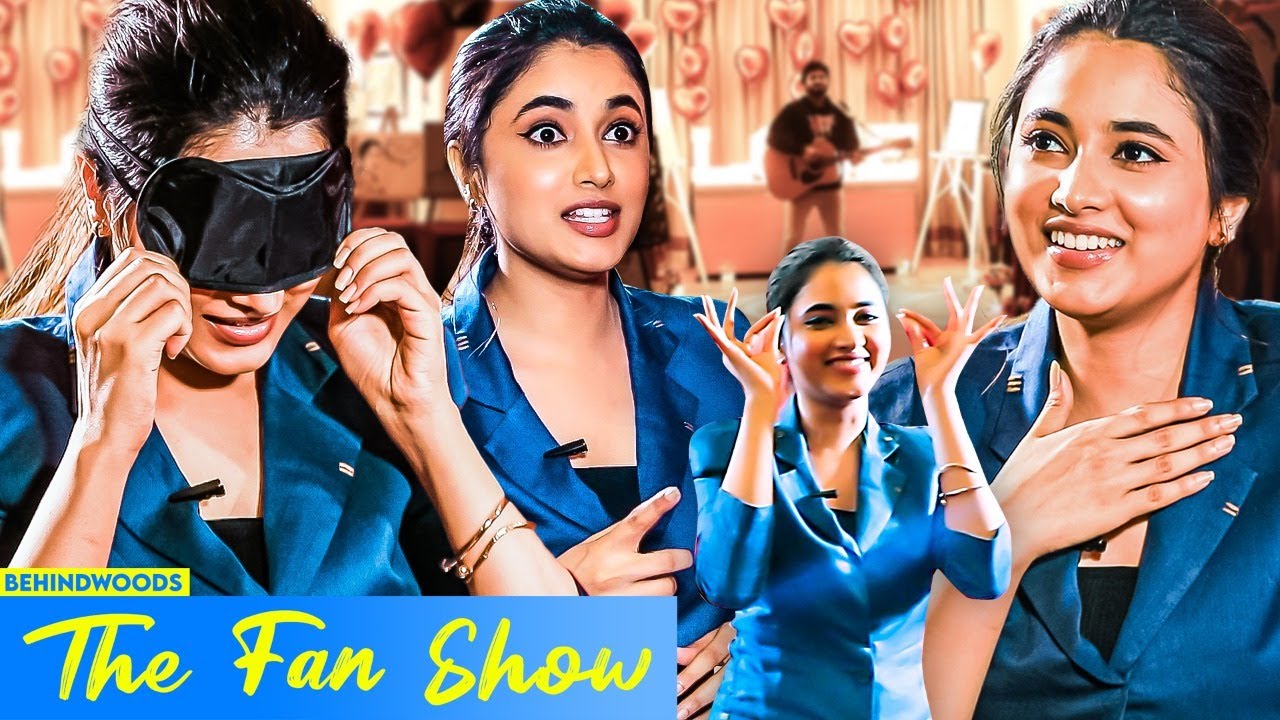Priyanka Mohan கண்ணை மூடி கூட்டிட்டு போயி என்ன என்ன பன்றாங்க பாருங்க 😂🤣 Fans Meet Surprise Machi