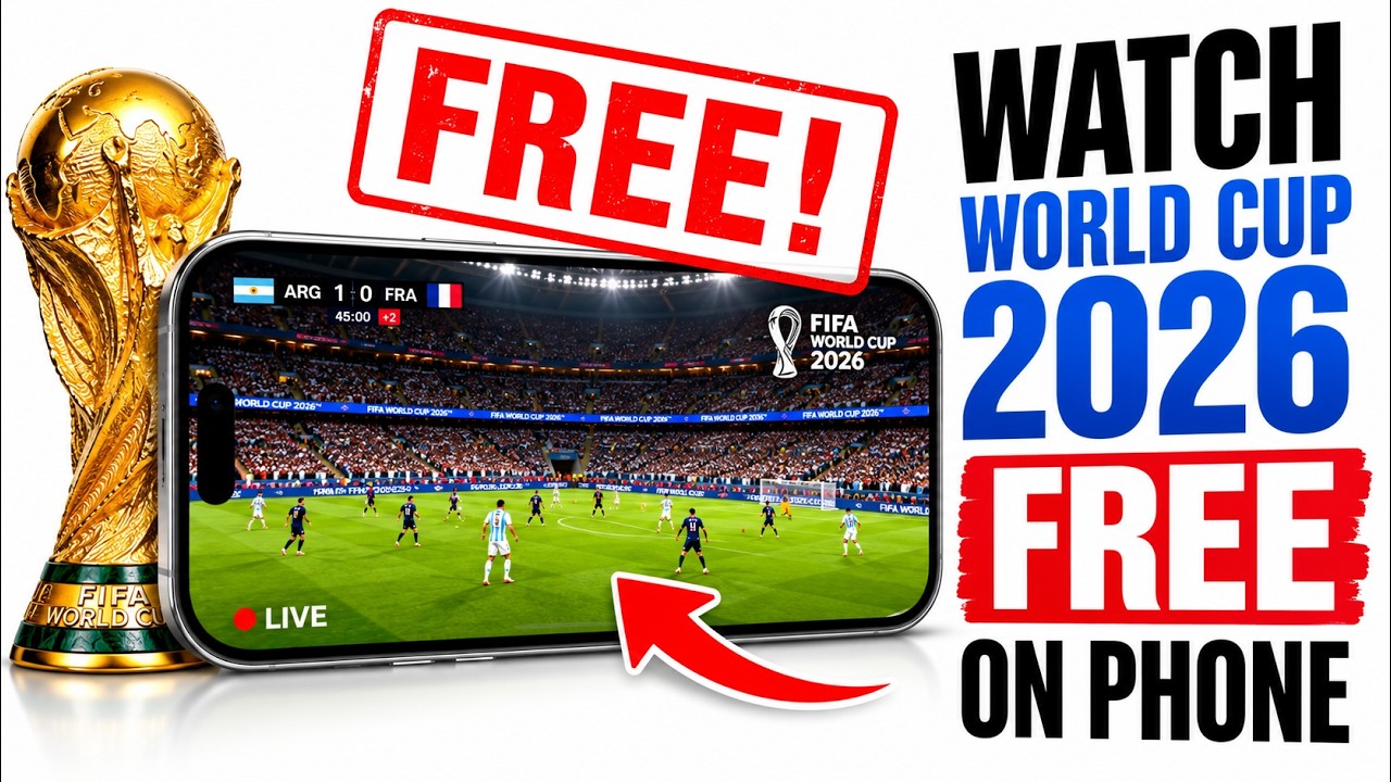 How to Watch World Cup 2026 Live on Android & iPhone (Easy Guide)