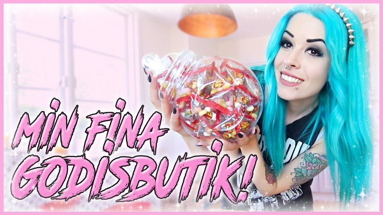FYLLER PÅ MIN GODISBUTIK I HUSET!