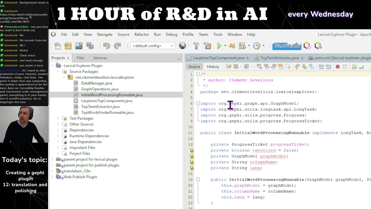 Creating a plugin for Gephi - part 12, translating the plugin in 19 languages