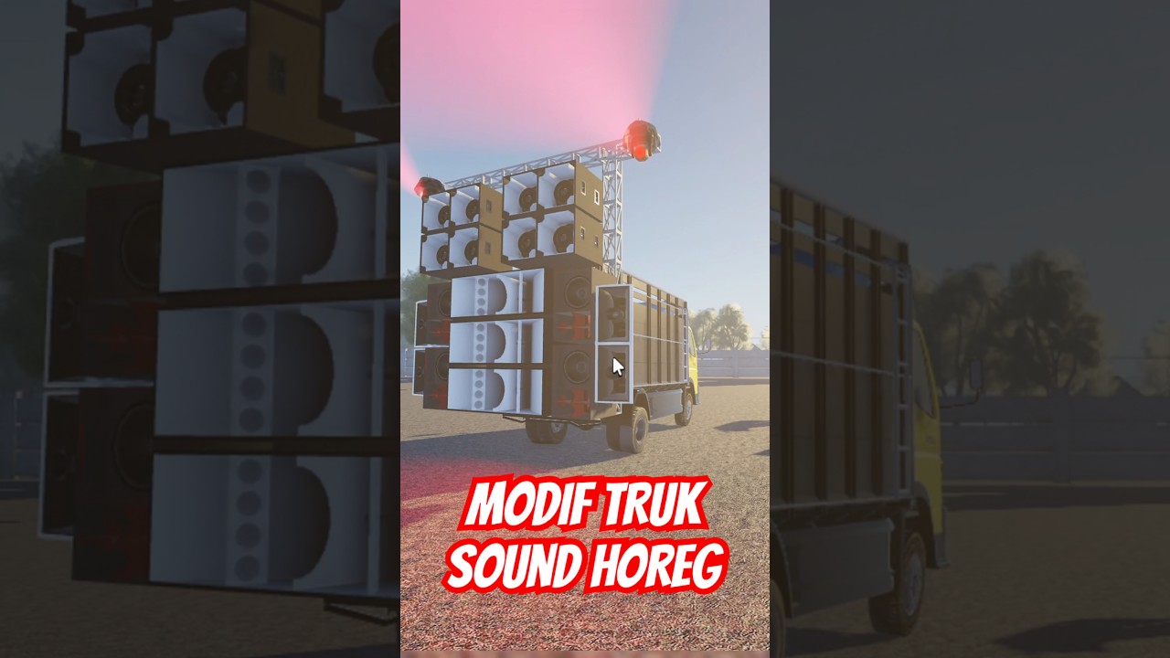 I tried to modify my truck into a Horeg Sound Truck!!!