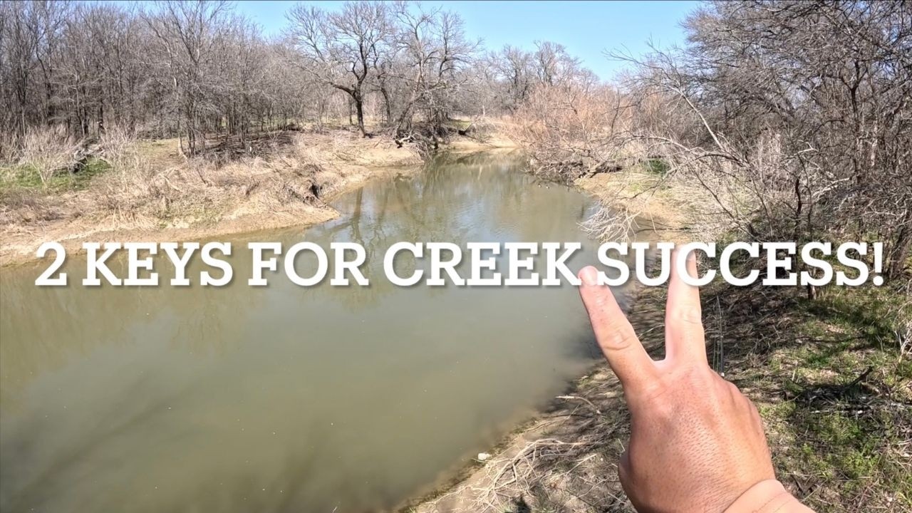 2 TOP KEYS for SPRING Fishing SUCCESS in the creeks! Super important!