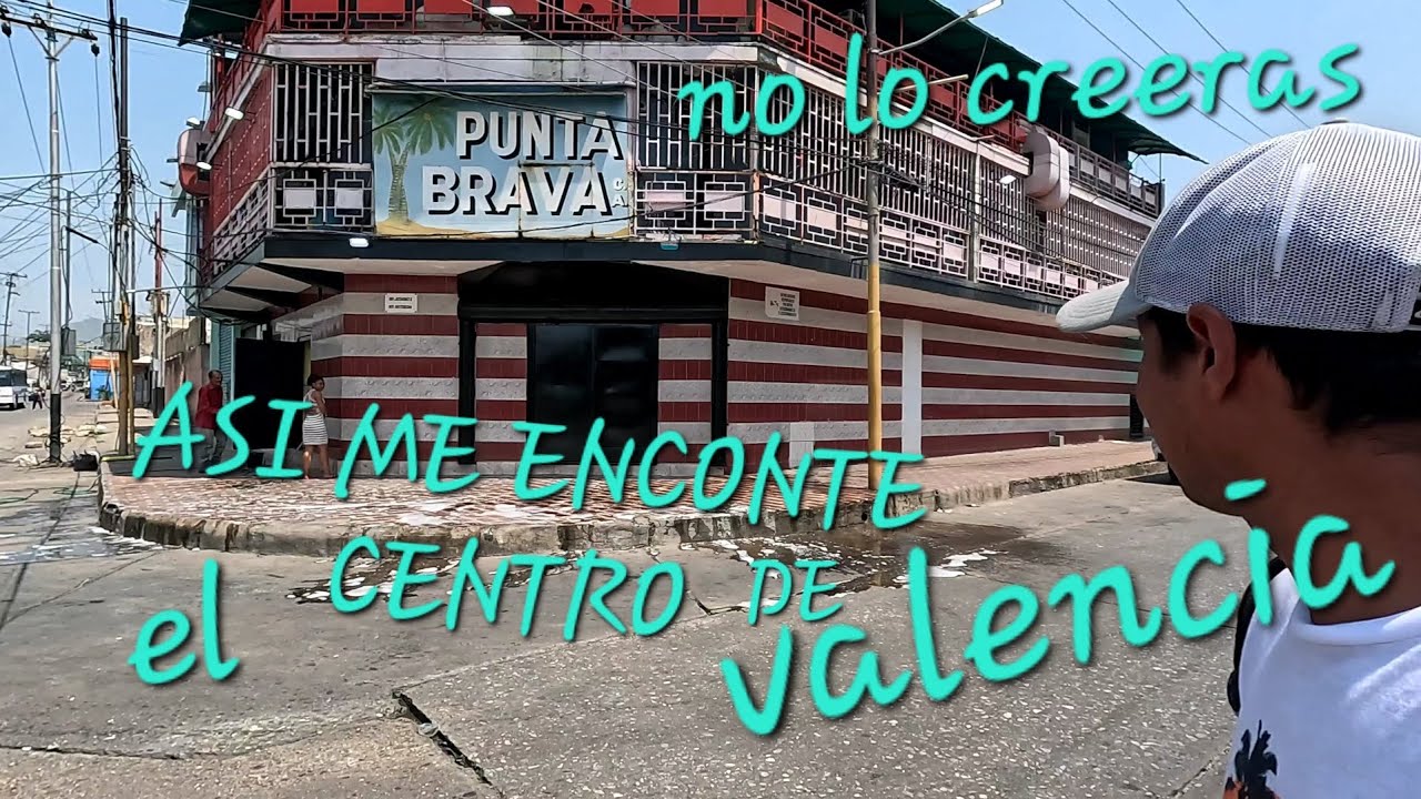 centro de valencia Venezuela asi me lo encontré después d 6 años fuera del país y no lo creerás