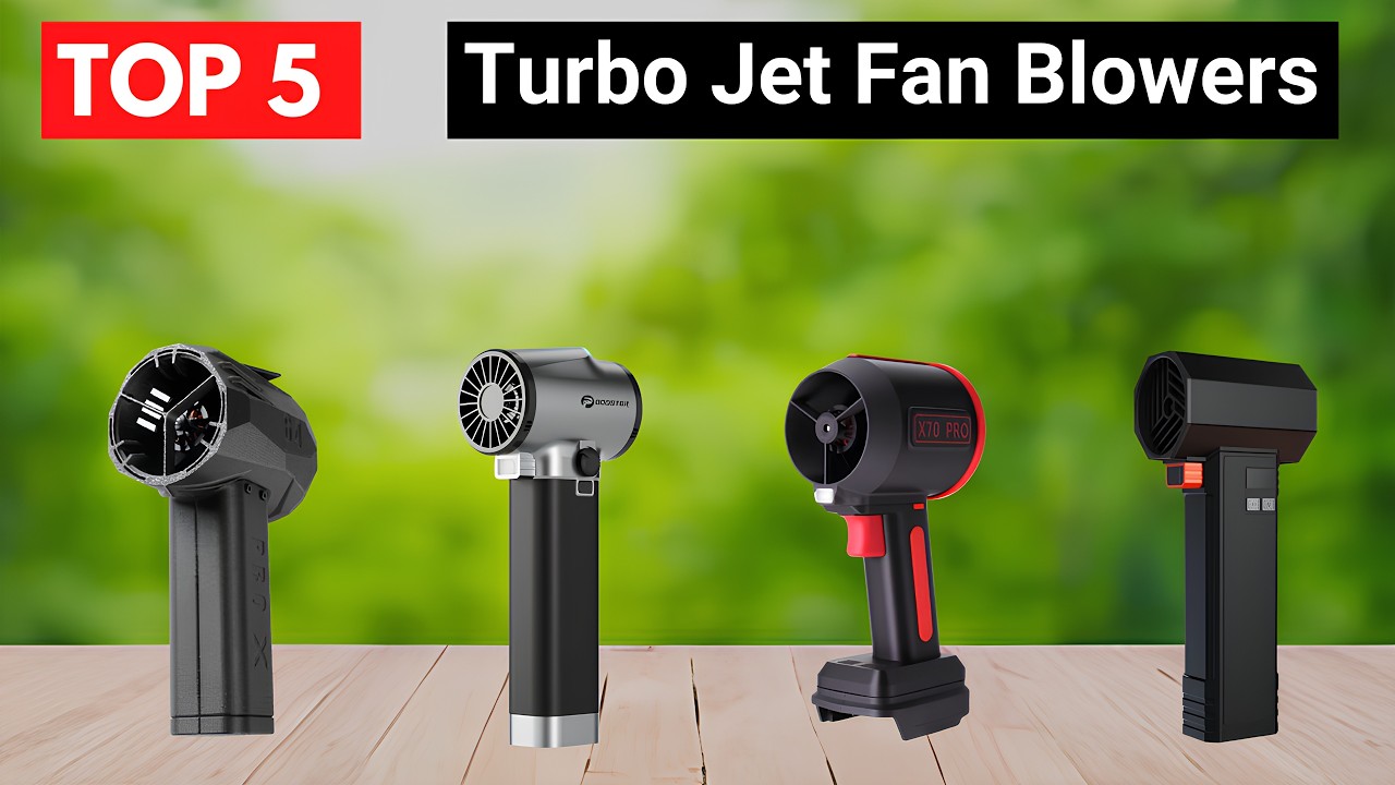 Top 5 Best Turbo Jet Fan Blowers for 2025 | Powerful & High-Performance Air Cleaning Tools