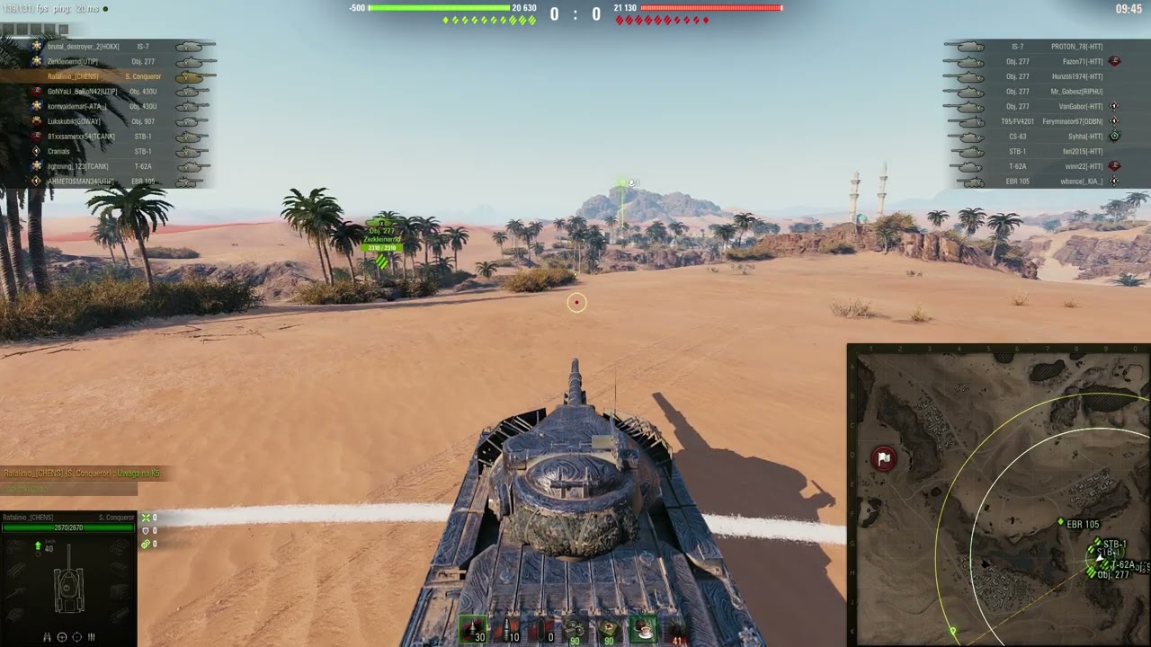WoT SH X wyebka 277 na piaskach