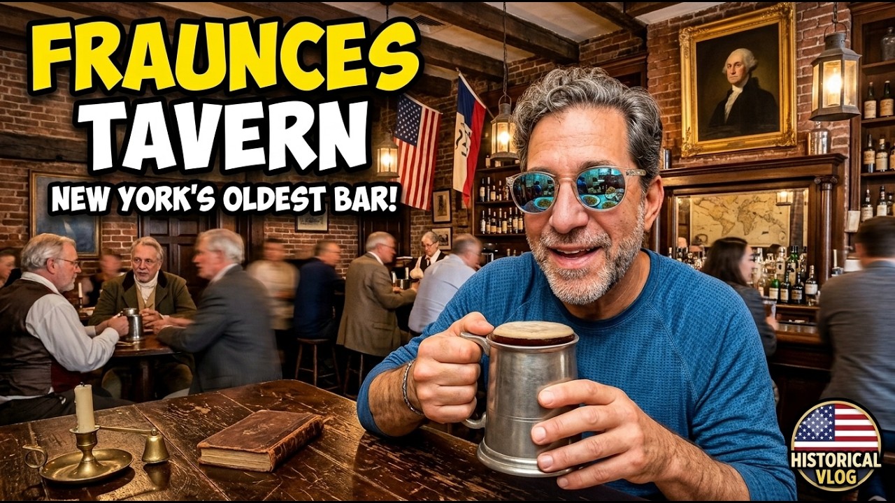 Inside Fraunces Tavern: History & Food in NYC's Oldest Bar🗽