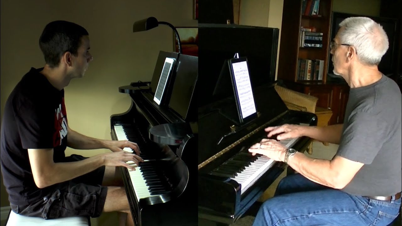 J. S. Bach: Concerto in F minor (two pianos)