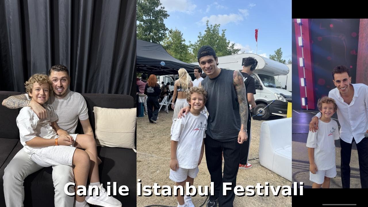 İSTANBUL FESTİVALİ EBO,ÇAKAL,BLOK 3 KONSERİ VLOG #cancandan #ibrahimtilaver  #ebo #çakal #blok3 