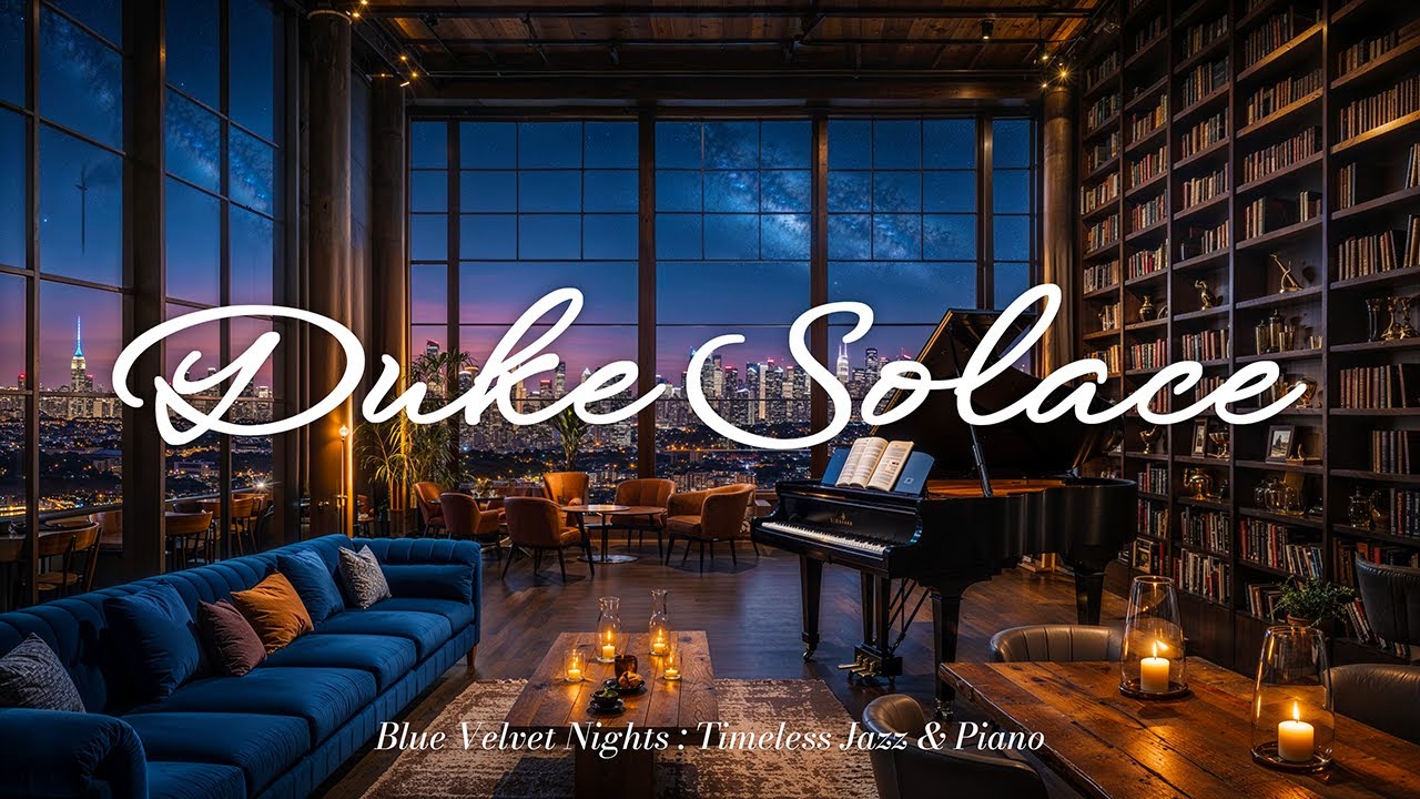 [Jazz Playlist] 깊어가는 밤, 따뜻한 재즈 선율 🌙🎷| Blue Velvet Nights : Timeless Jazz & Piano 🌙🎷