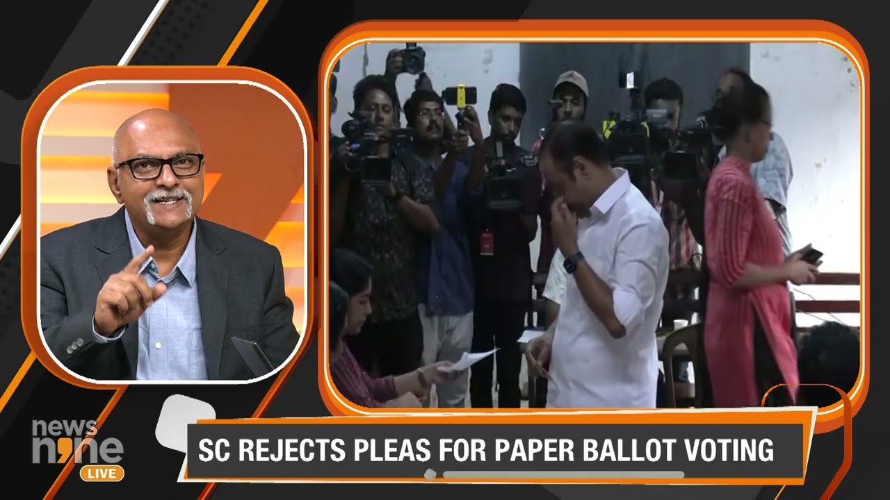 SC Rejects Pleas for 100% Cross-Verification of EVM Votes with VVPATs During Lok Sabha Elections