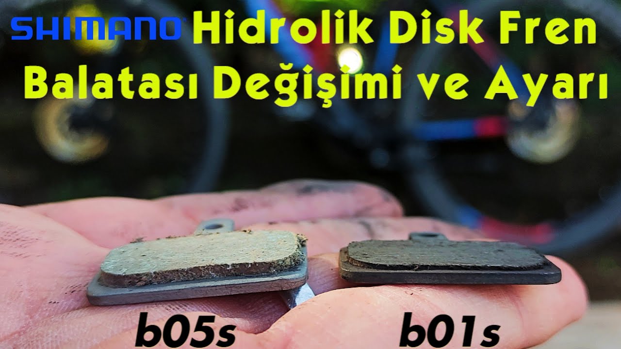 Hidrolik Disk Fren Balatanı Kolayca Değiştir! / Pratik Fren Ayarı / Yeni Seri B05S Resin Balata