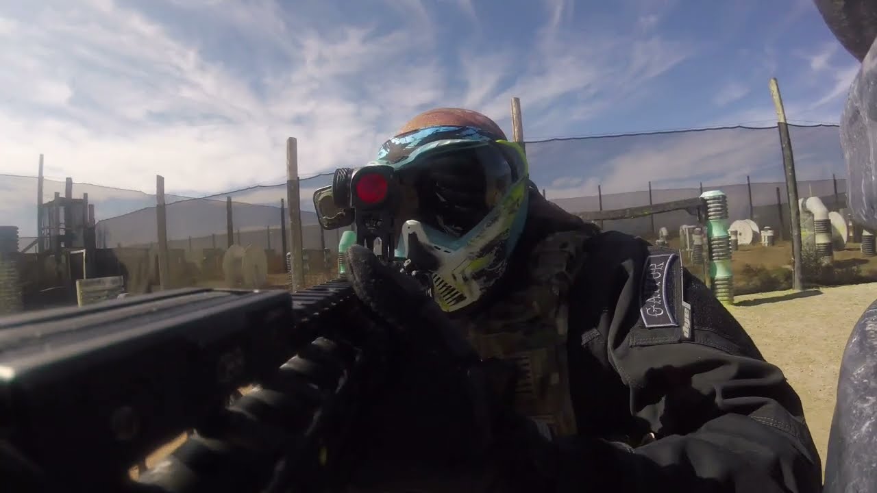 154) Blitz Paintball (10/20/2024) 1 vs 1, SMG100 & TIPX Pistol. Magfed Gameplay